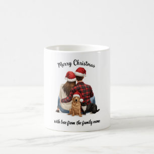 Caneca De Café Natal Familiar Personalizado 2025
