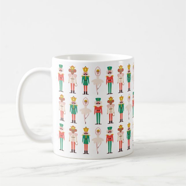 Caneca De Café Natal Festivo Nozes Natal (Esquerda)