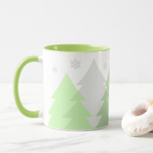 Caneca de Café Natal Florestas