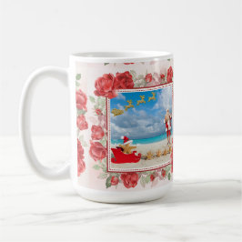 Caneca De Café Natal Fofo e Brilhante