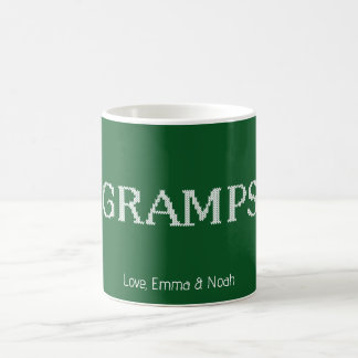 Caneca De Café Natal GRAMPS Tecido Aconchegante 