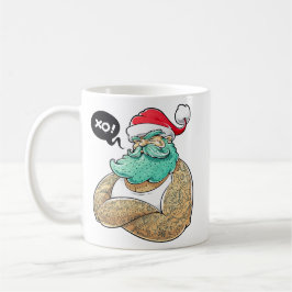 Caneca De Café Natal Hipsta Santa Claus
