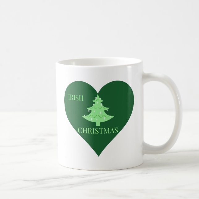 Caneca De Café Natal irlandês (Direita)