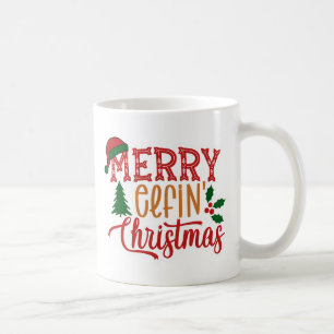 Caneca De Café Natal Mágico de Elfos