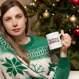 Caneca De Café Natal Mamãe
