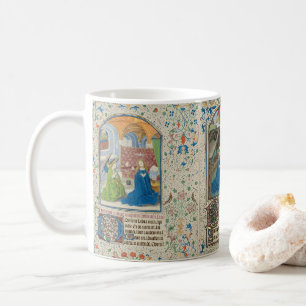 Caneca De Café Natal medieval de Willem Vrelant