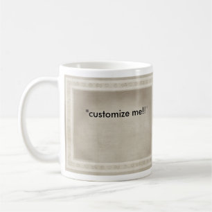 Caneca De Café Natal_Mug_Vazio, "personalize-me!"