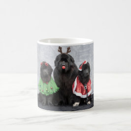 Caneca de Café Natal Newfies
