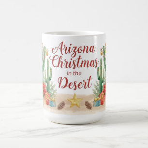 Caneca De Café Natal no Arizona no deserto