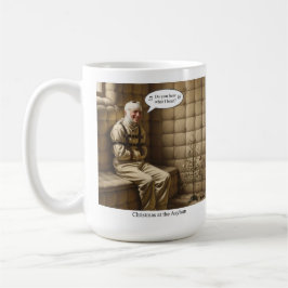 Caneca De Café Natal no Asilo