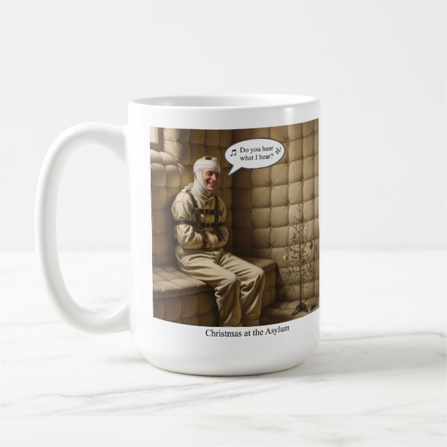 Caneca De Café Natal no Asilo (Esquerda)