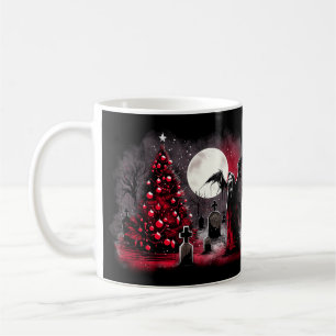 Caneca De Café Natal no Cemitério