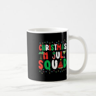 Caneca De Café Natal No Esquadrão De Julho Engraçado Homens De Ve