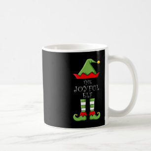 Caneca De Café Natal O Joyful Elf Divertido Family Matching Group