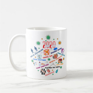 Caneca De Café Natal pandêmico 2020
