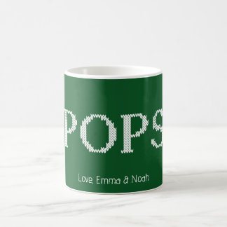 Caneca De Café Natal PAPA Tecido Aconchegante 
