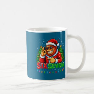 Caneca De Café Natal Pé Grande Natal Sasquatch 67 Meme Divertido