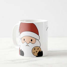 Caneca De Café Natal Personalizado Aconchegante Papai Noel