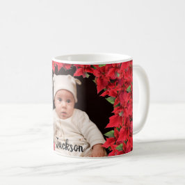Caneca De Café Natal Personalizado para Bebê/ Criança