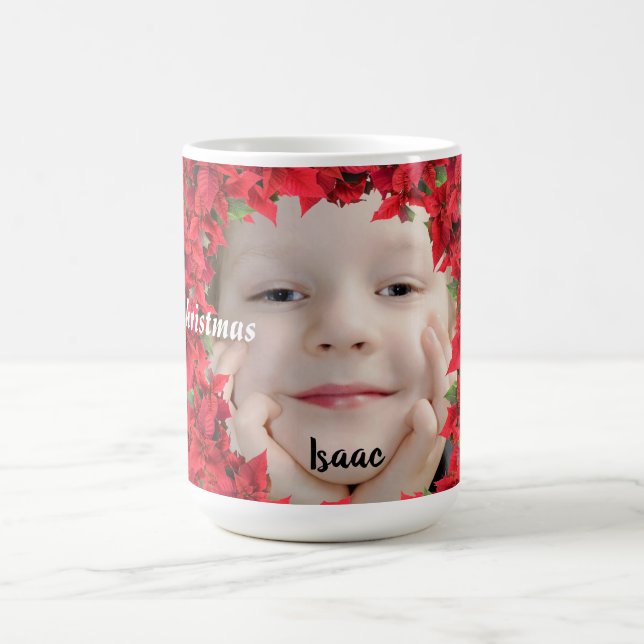 Caneca De Café Natal Personalizado para Bebê/ Criança (Centro)
