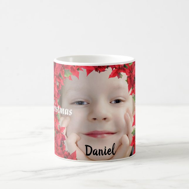 Caneca De Café Natal Personalizado para Bebê/ Criança (Centro)