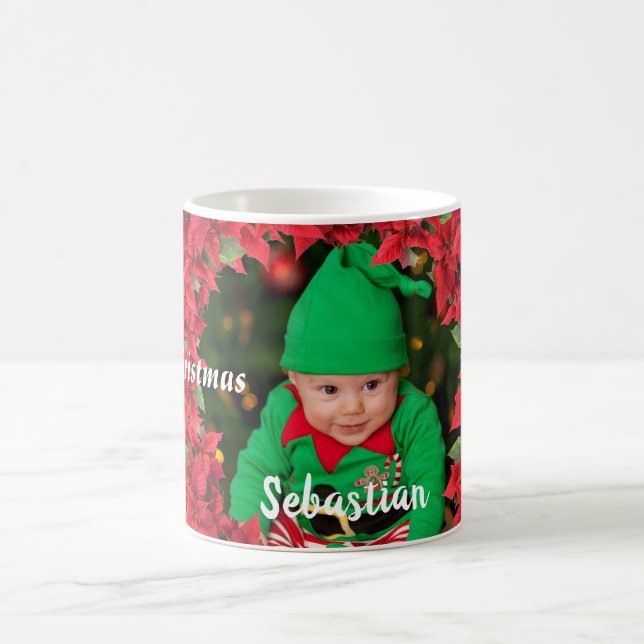 Caneca De Café Natal Personalizado para Bebê/ Criança (Centro)