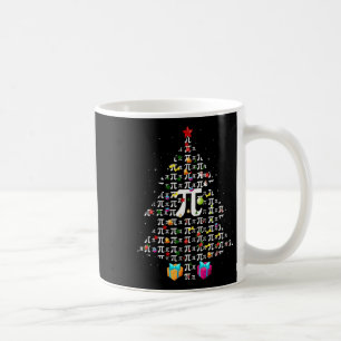 Caneca De Café Natal Pi Engraçado Matemática Pi Dia Natal Tr
