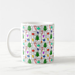 Caneca De Café Natal picado