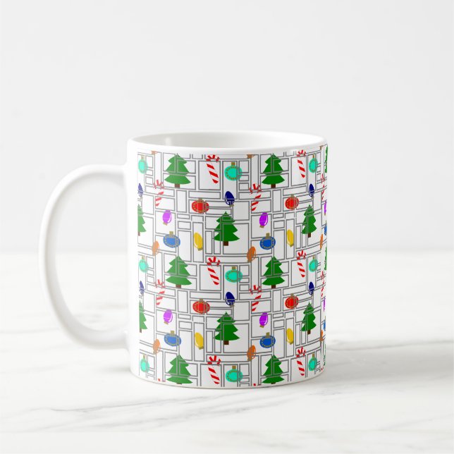 Caneca De Café Natal picado (Esquerda)