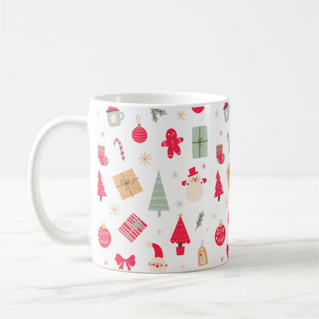 Caneca De Café Natal Que Divertido Primeiro Aniversário (Esquerda)