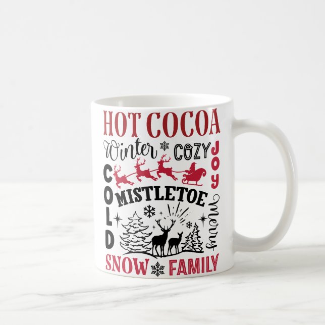 Caneca De Café Natal quente (Direita)