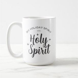 Caneca De Café Natal Religioso Espírito Santo Feriado