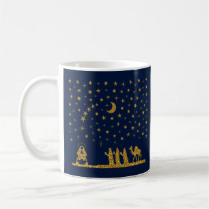 Caneca De Café Natal religioso, Nascimento de Jesus, Três Rei