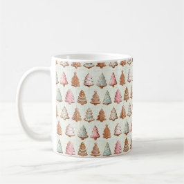 Caneca De Café Natal Rosa