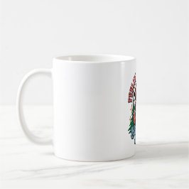 Caneca De Café Natal Sentindo-se Alegre