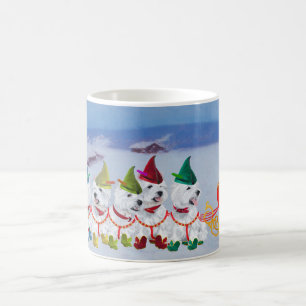 Caneca De Café Natal Sleigh
