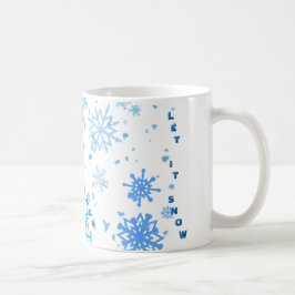 Caneca De Café Natal Snowfall