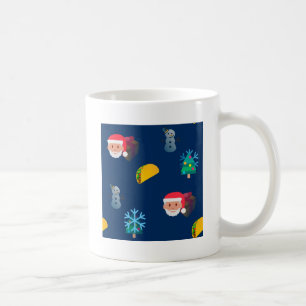 Caneca De Café natal taco emoji