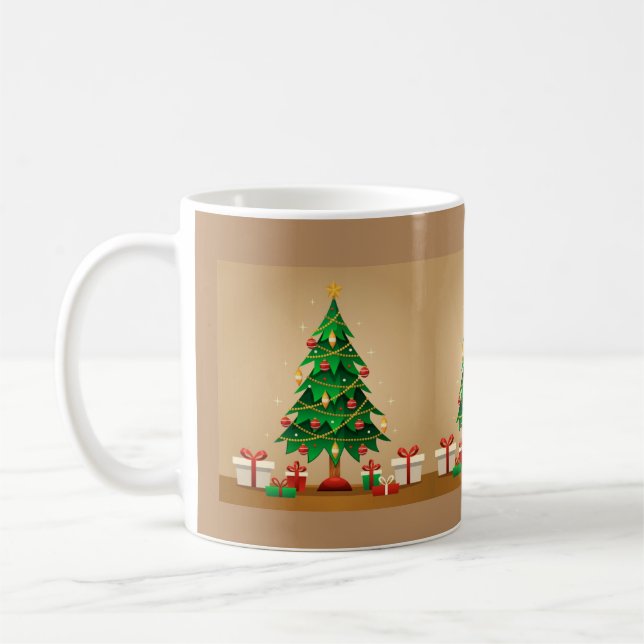 Caneca De Café Natal tradicional (Esquerda)