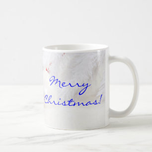 Caneca De Café Natal Vermelho e Branco Feliz Natal II