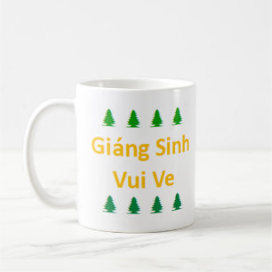 Caneca De Café natal vietnamita alegre