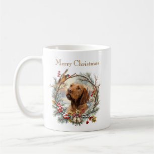 Caneca De Café Natal Vizsla