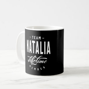Caneca De Café Natalia Personalised Name Birthday Gift