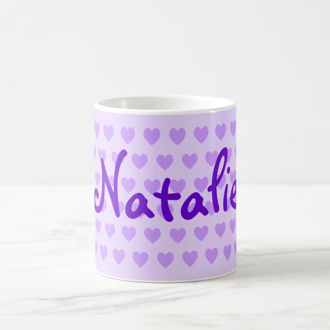 Caneca De Café Natalie em Purple (Centro)