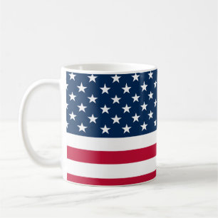 Caneca De Café National Flag Mug dos EUA