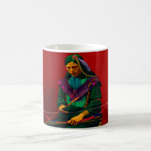 Caneca De Café Native American Cherokee Pop Art