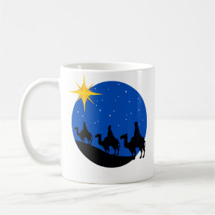 Caneca De Café Natividade de Natal Nascimento de Jesus Os Três Ma