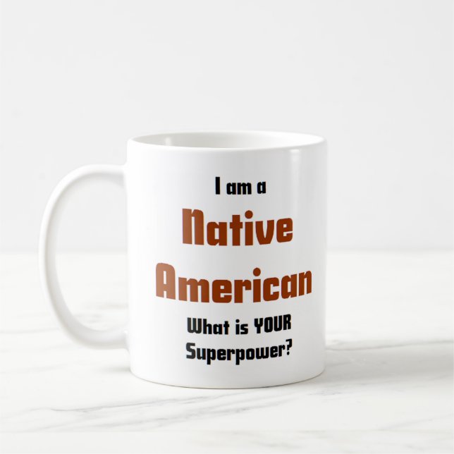 Caneca De Café nativo americano (Esquerda)