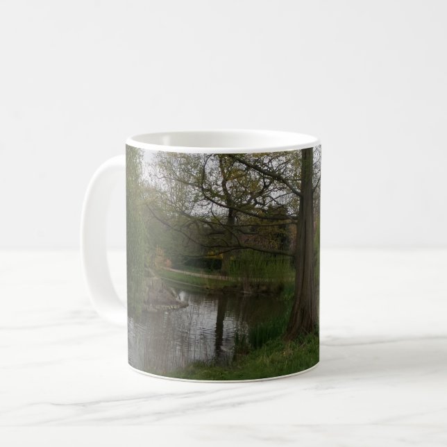 Caneca De Café Nature White Coffee Mug (Frente Esquerda)