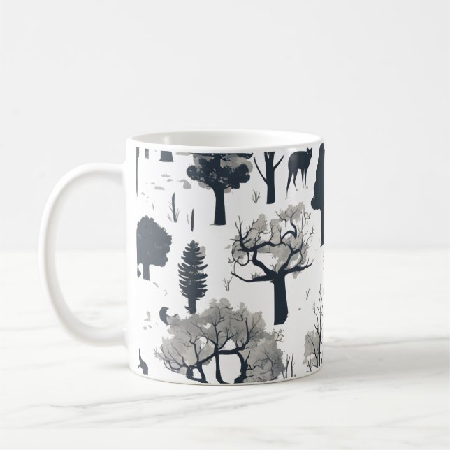 Caneca De Café Natureza (Esquerda)